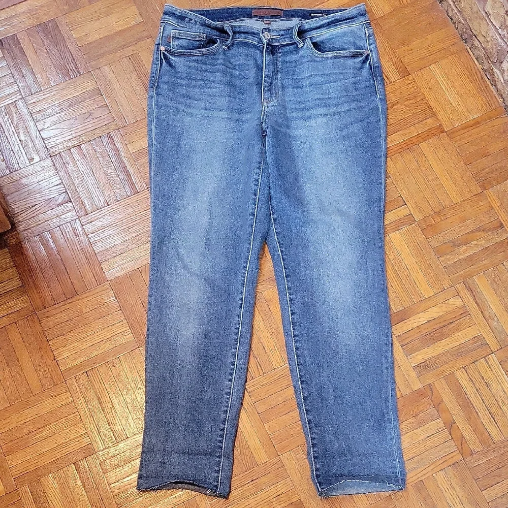 Judy Blue High Rise Boyfriend Denim Jeans Size 31 - Picture 1 of 9